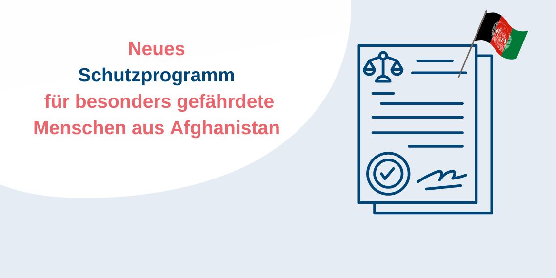 Aufnahmeprogramm für Afghanen startet
